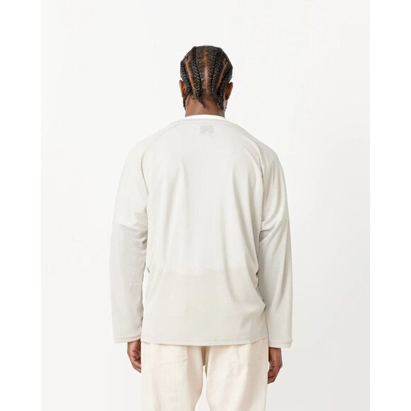 Needles Poly Mesh V-Neck Cardigan in Taupe Size M New - Picture 3 of 16